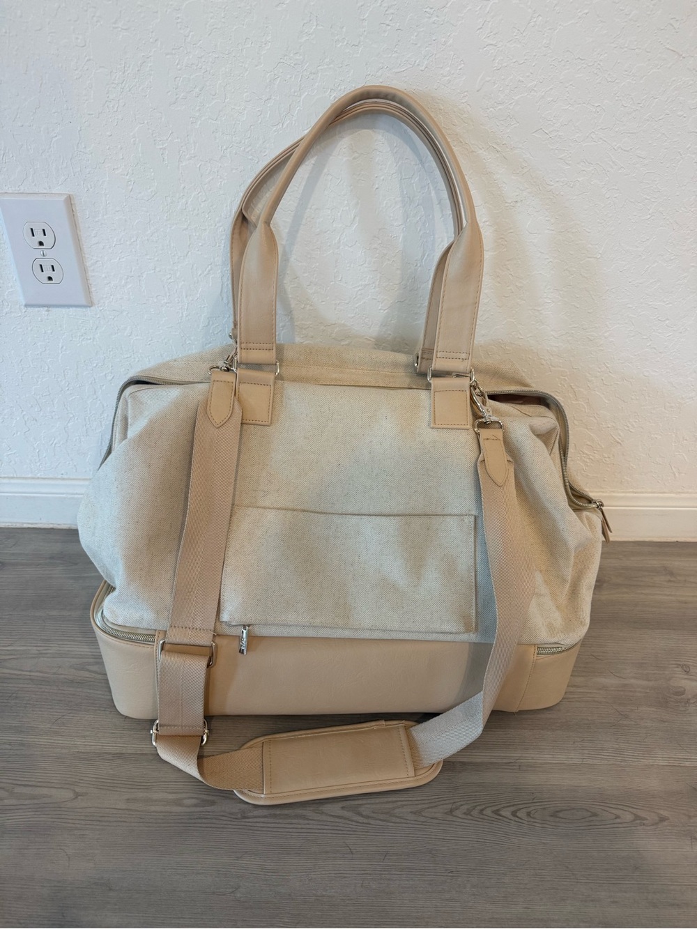 Beige Beis Weekender Bag